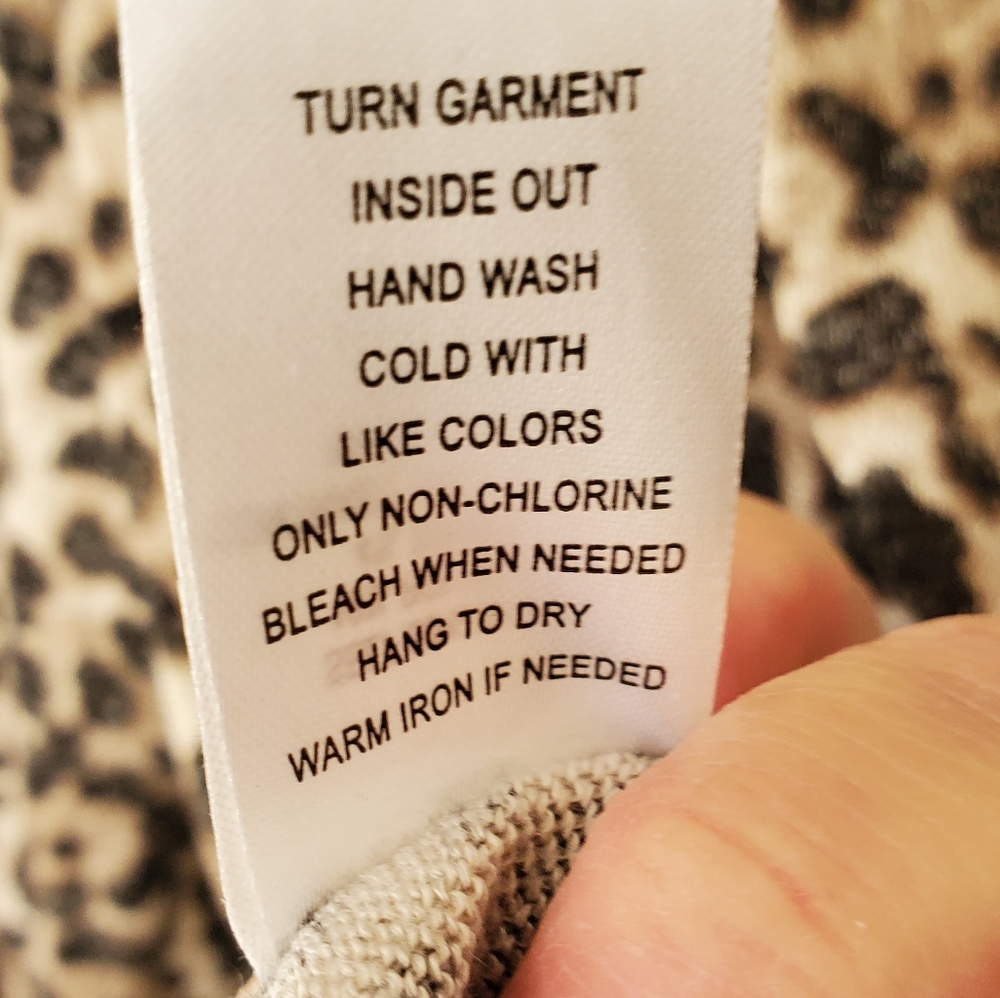 Don't Stop Believing/Cheetah Layered Top - Picture 5 of 6